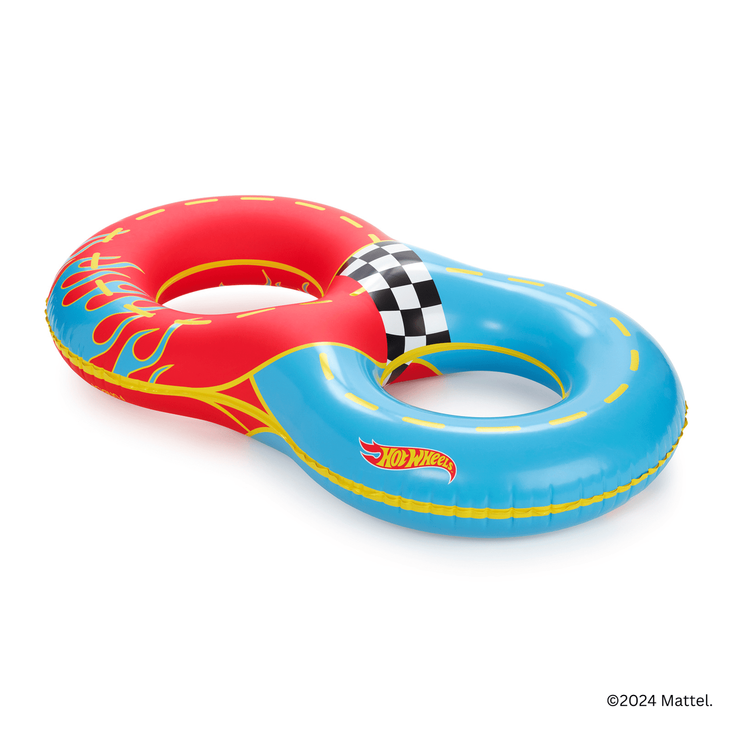 L142 Kids Racetrack Double Tube Float