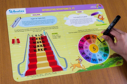 Skillmatics Everyday Inventions - Learn With Fun - 26 Repeatable Write & Amp