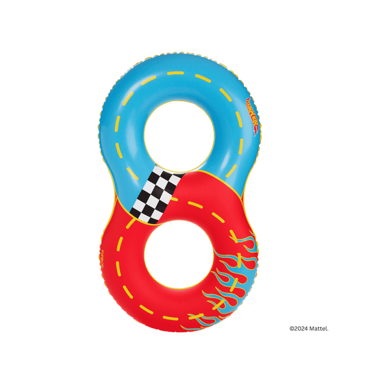 L142 Kids Racetrack Double Tube Float